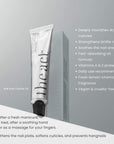 The Act Nail & Cuticle Oil benefits — nourishes cuticles, strengthens nails and soothes nail area
