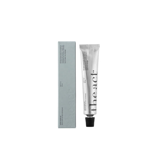 The Act Nail & Cuticle Oil 20ml — panthenol and vitamin E nourishing nail treatment