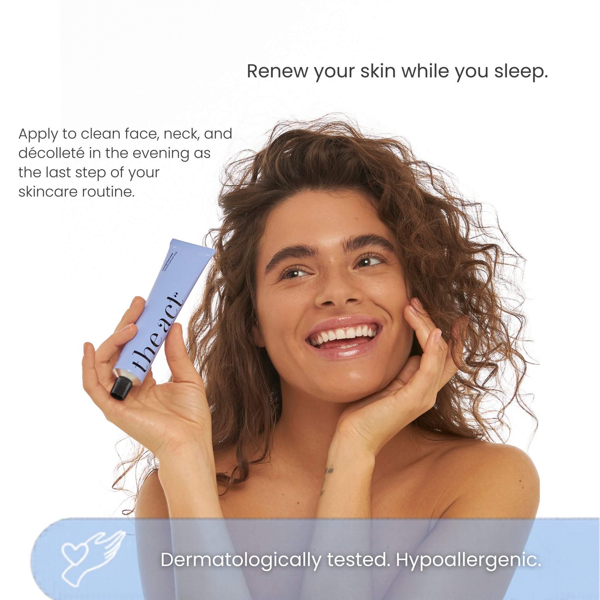 The Act Overnight Face Cream — microbiome night cream for dry and sensitive skin South Africa
