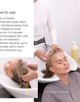 How to use The Act Pro Collagen Conditioner apply to towel-dried hair, leave 3-5 minutes then rinse