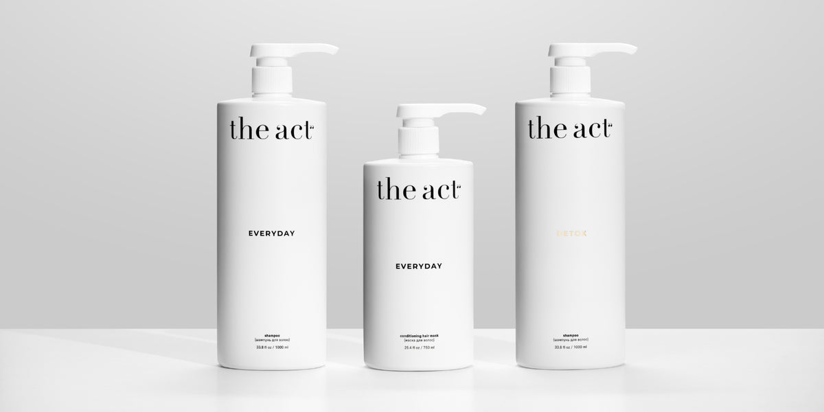 The Act professional hair care range