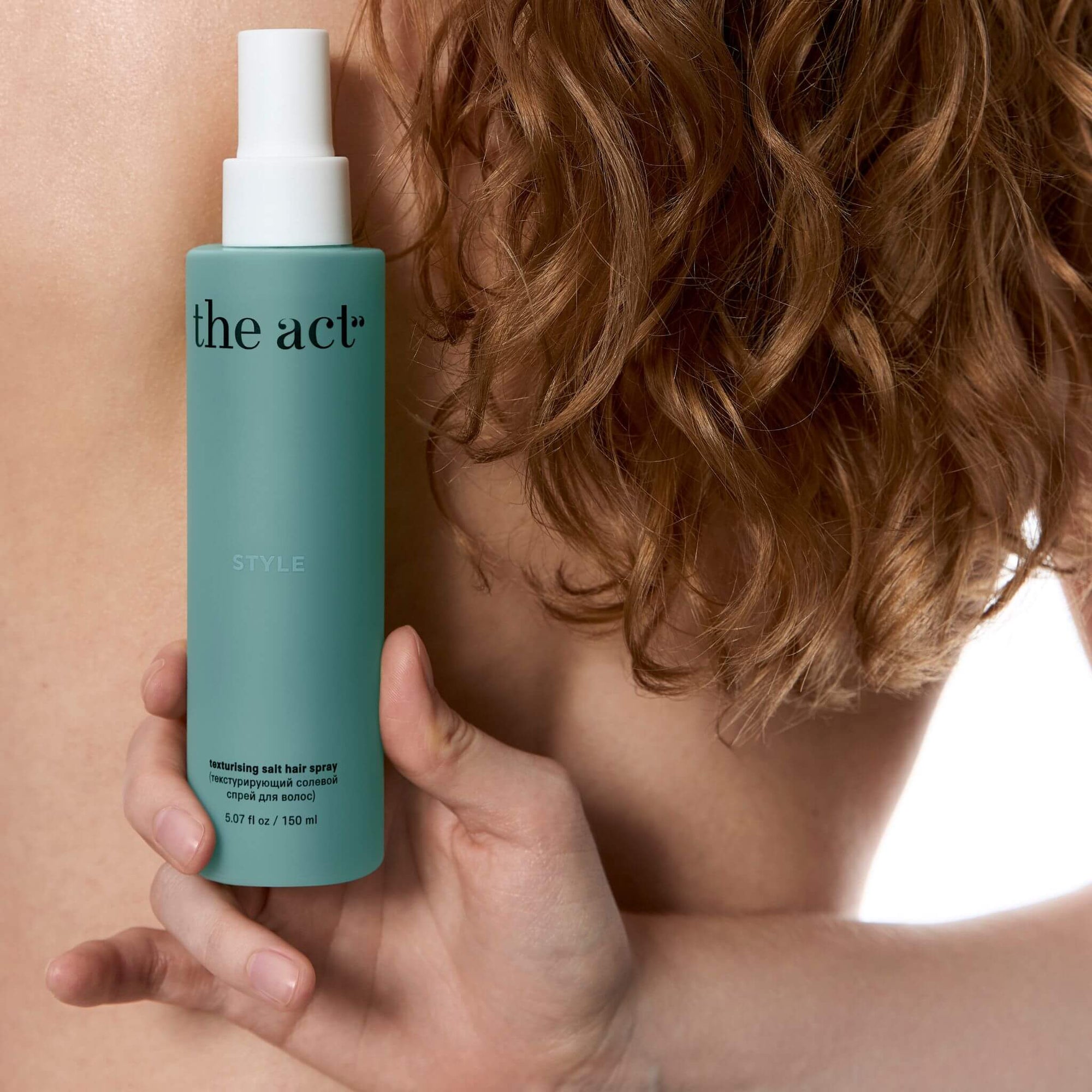 The Act Texturizing Salt Hair Spray — sea salt texture spray for natural wave South Africa