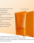 The Act Face Sunscreen SPF 50 benefits — broad spectrum protection, no white cast, hydrates