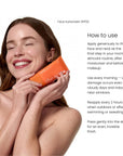 How to use The Act SPF 50 — apply as final morning step, reapply every 2 hours outdoors