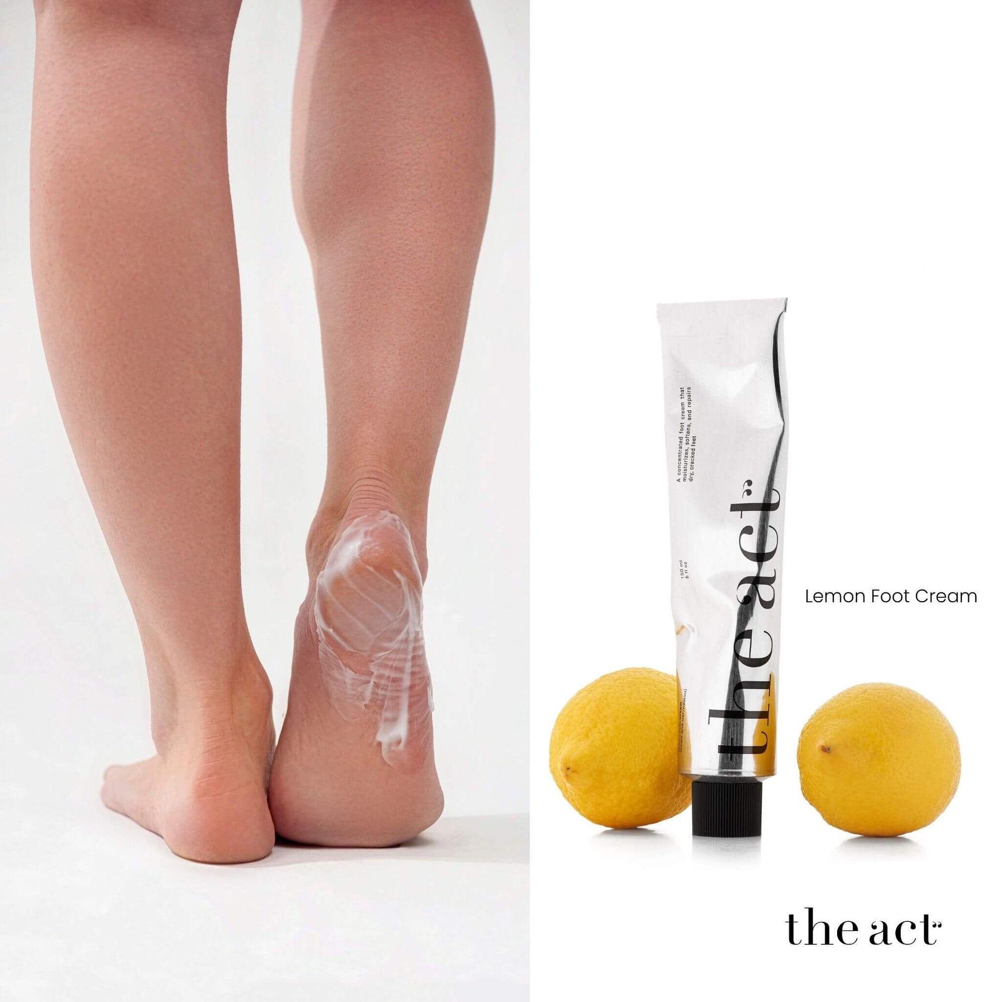The Act Lemon Foot Cream — urea foot cream for cracked heels South Africa