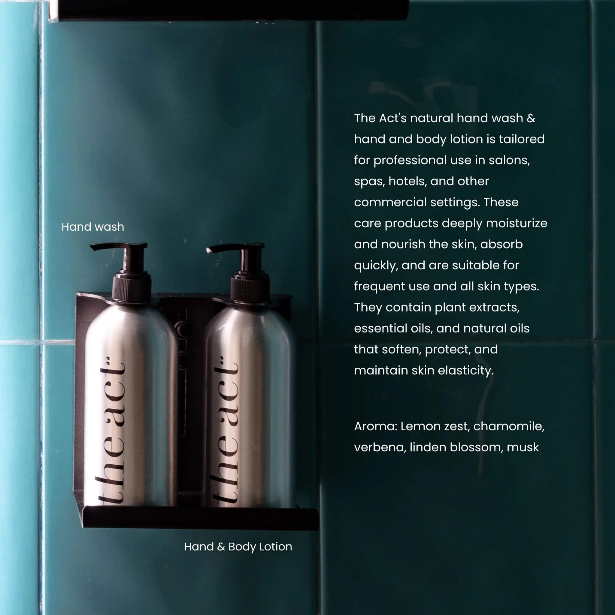 The Act Verbena Hand wash and Hand & Body Lotion 400ml South Africa