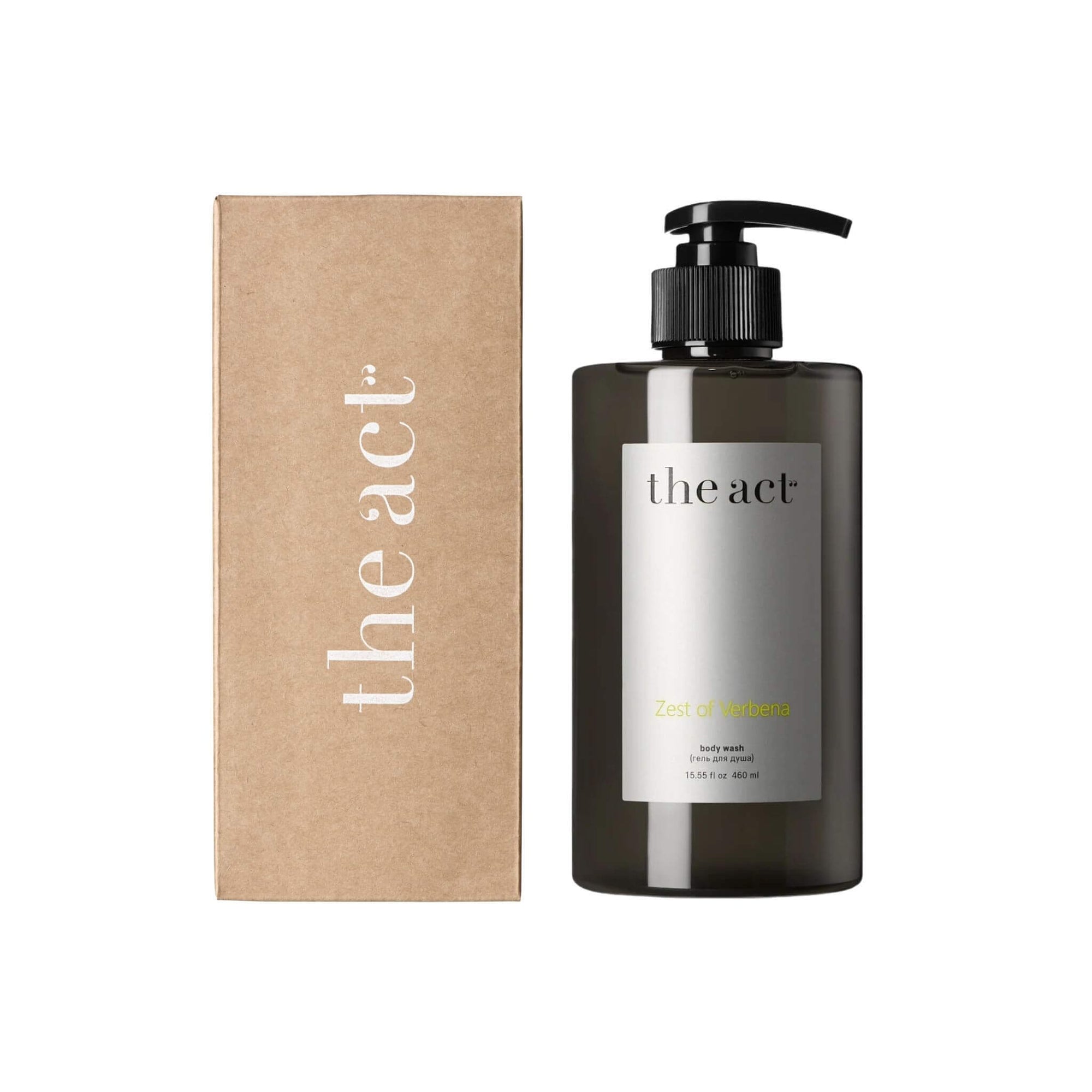 The Act Zest of Verbena Hand Wash 400ml — lemon verbena gentle hydrating hand wash