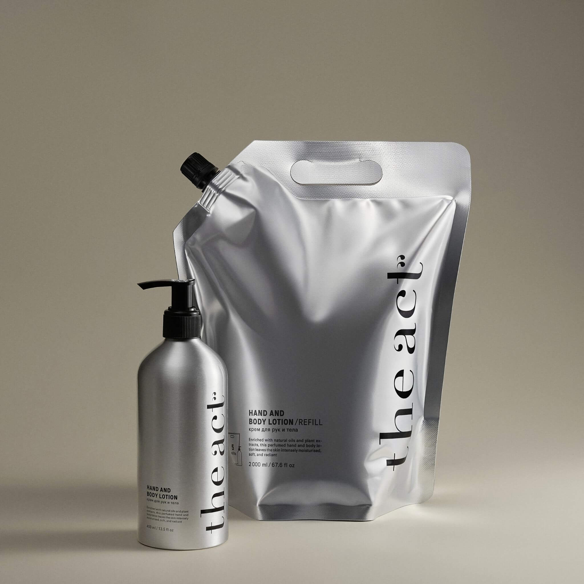 The Act Verbena Hand & Body Lotion 2000ml Refill — sustainable lotion refill South Africa