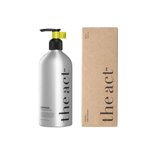 The Act Zest of Verbena Hand Wash 400ml — lemon verbena gentle hydrating hand wash