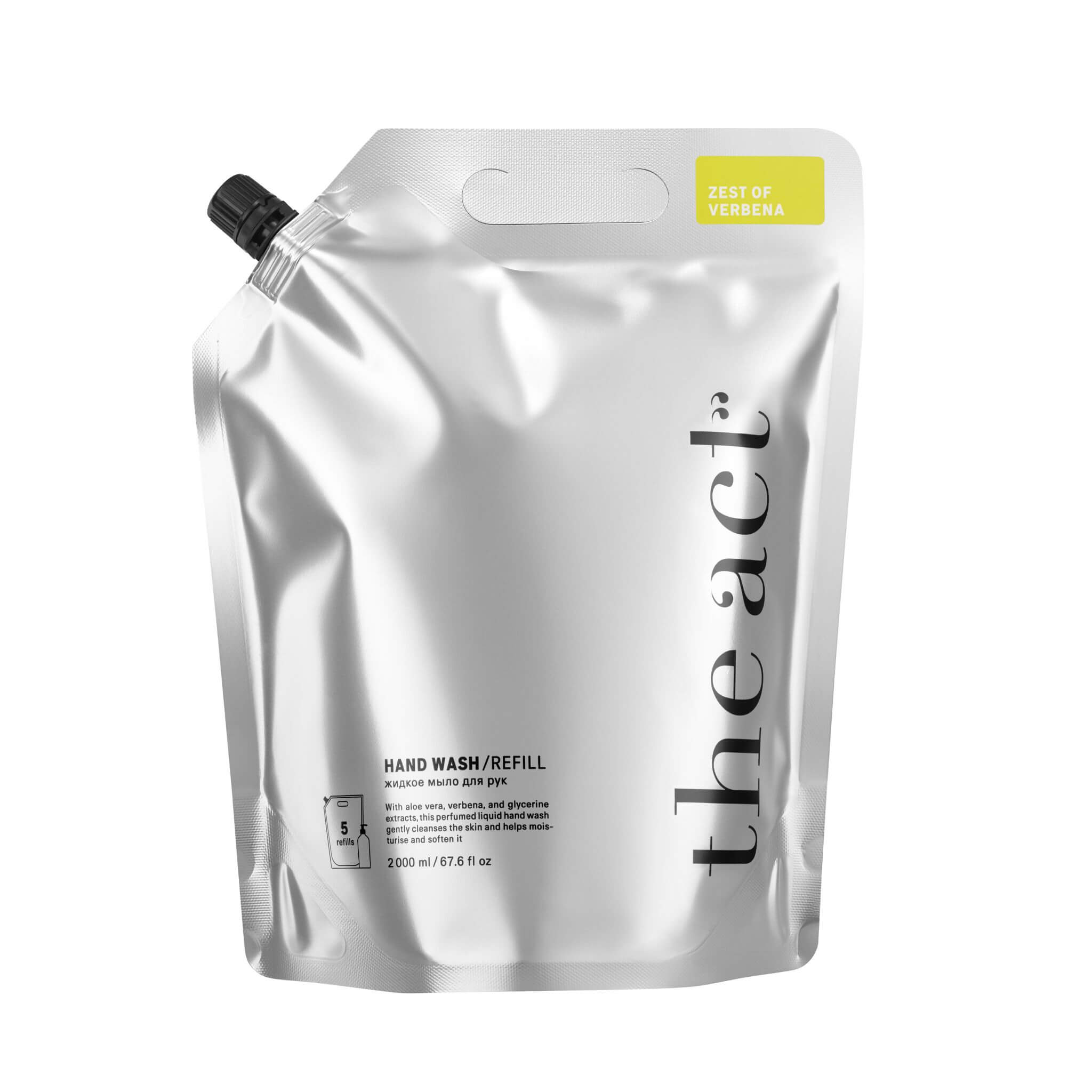 The Act Verbena Hand Wash Refill 2000ml doy pouch — sustainable hand wash refill