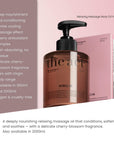 The Act Virgin Massage Oil benefits — 300ml for home and 2000ml professional size for spa and salon massage treatments